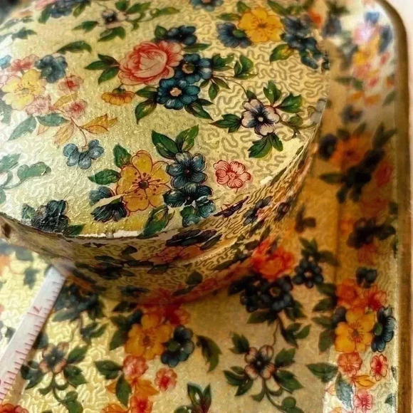 Vintage tray and coaster set. - Picture 14 of 14